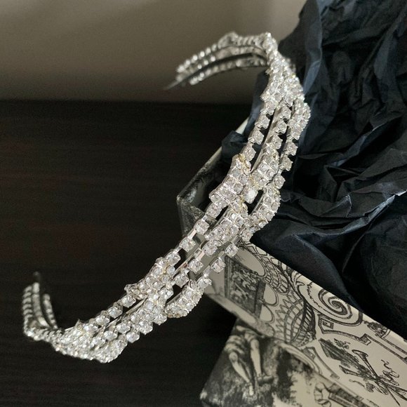 Bridal/Formal hair bling accessory/headband, rhinestones, sparkly, bride - Picture 1 of 10